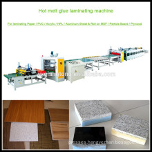 Film laminating machine with decorative paper / Honeycomb laminating machine